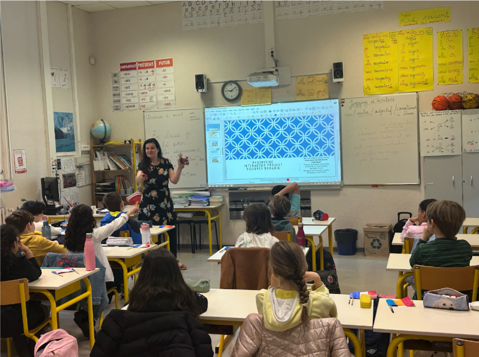 Cours par les professeures roumaines