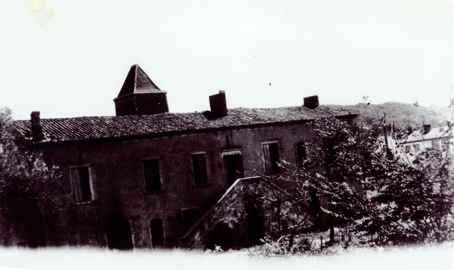 Château Tour Blanche avant démolition