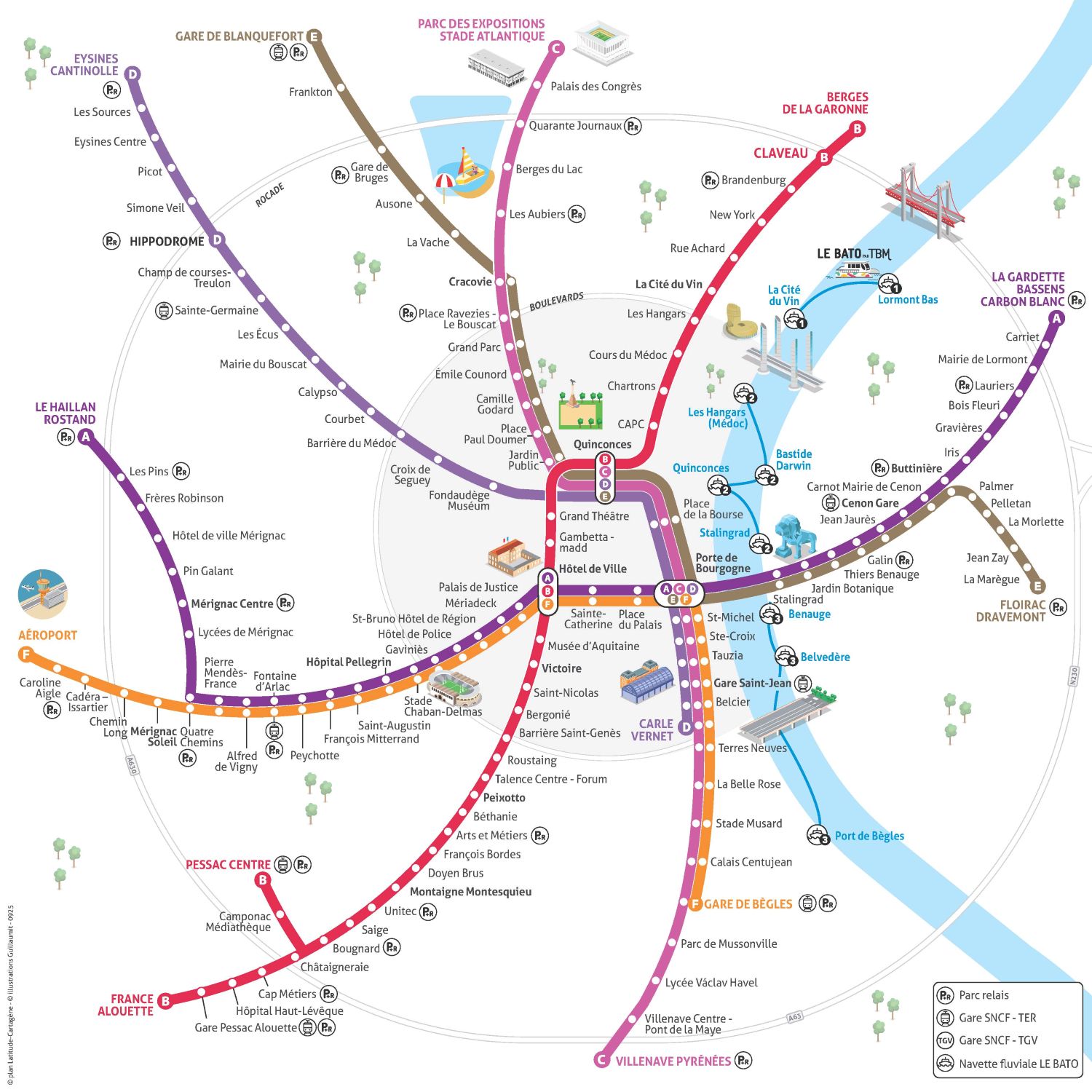 Réseau de tram