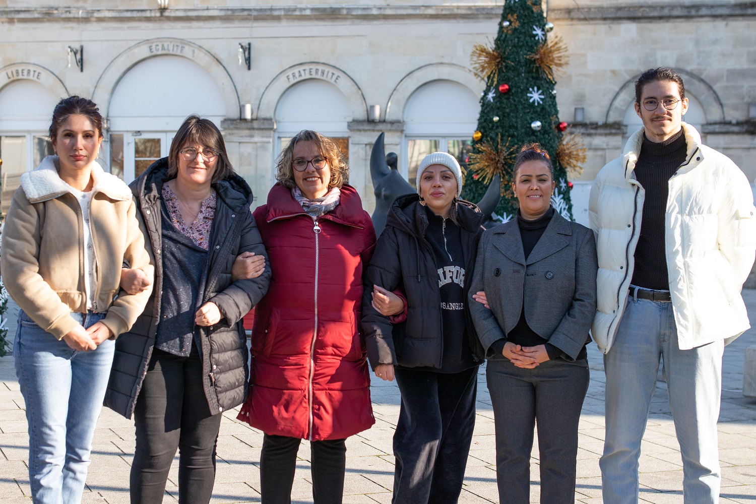 l'équipe des agents recenseurs