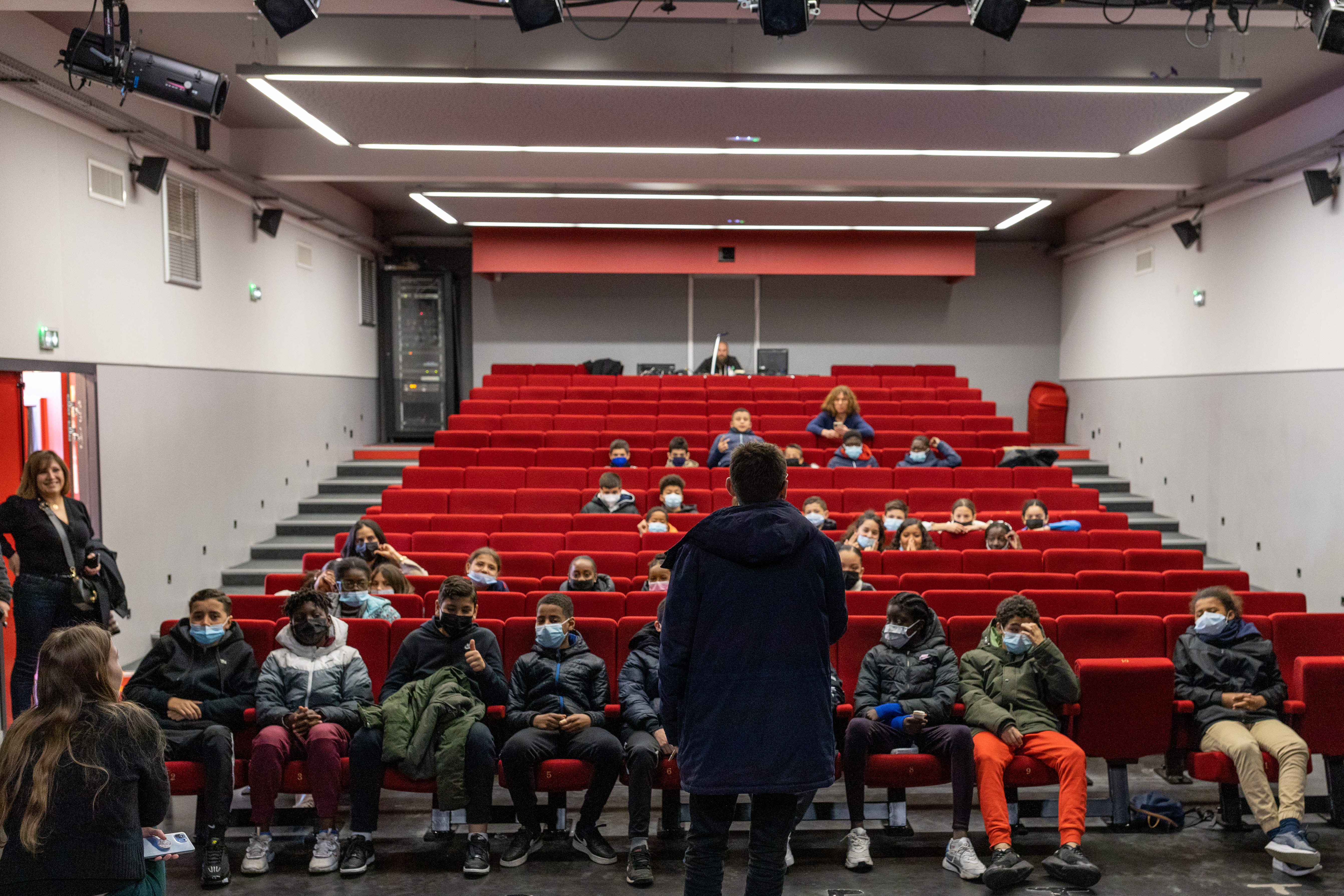 Présentation du programme en salle Simone Signoret