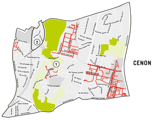 Carte zone collecte déchets 2025