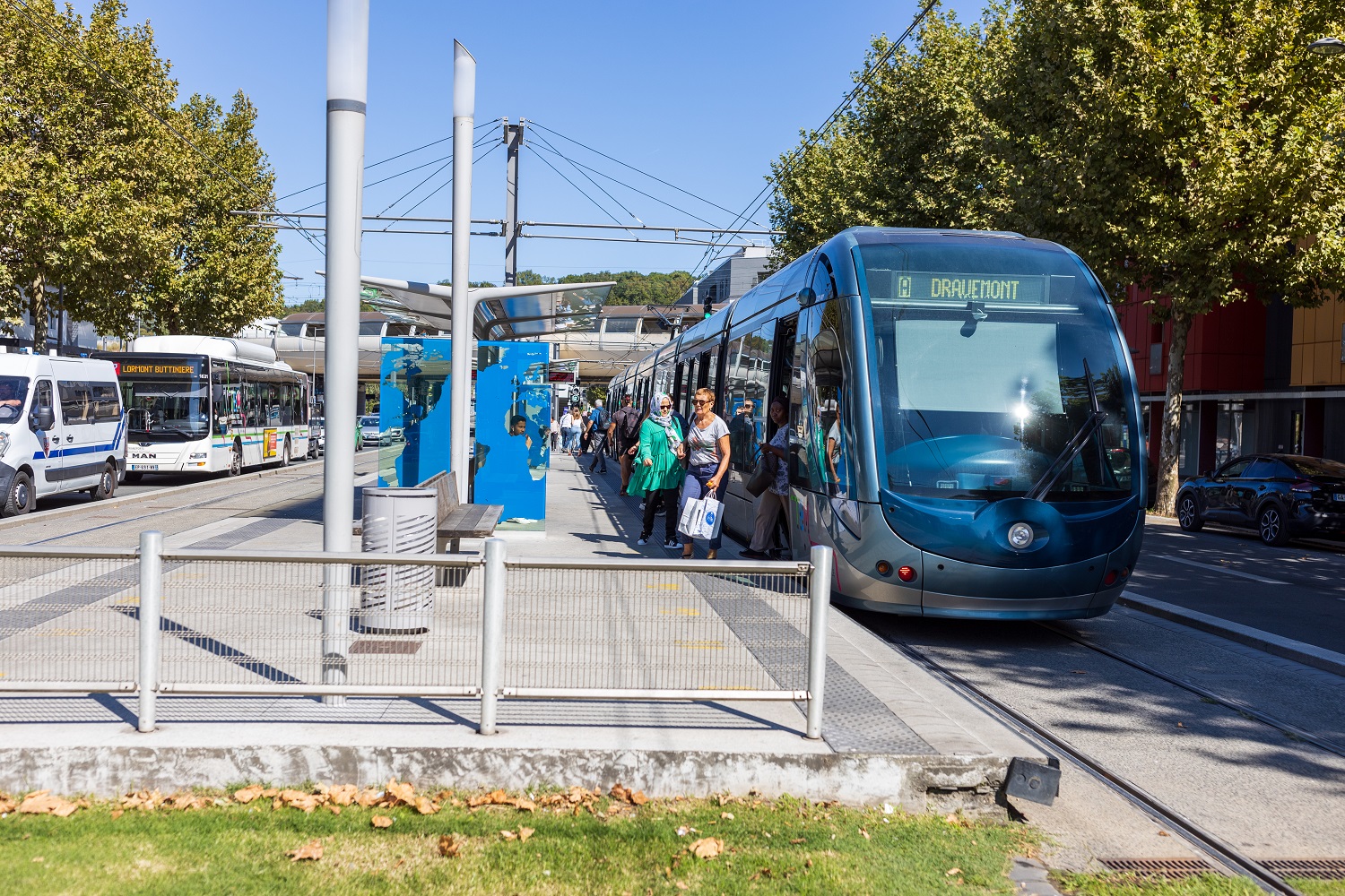 Tram, train, bus : l'offre favorise la multimodalité