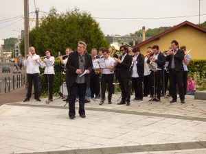 Franck Dijeau et les musiciens de l'Ecole de musique