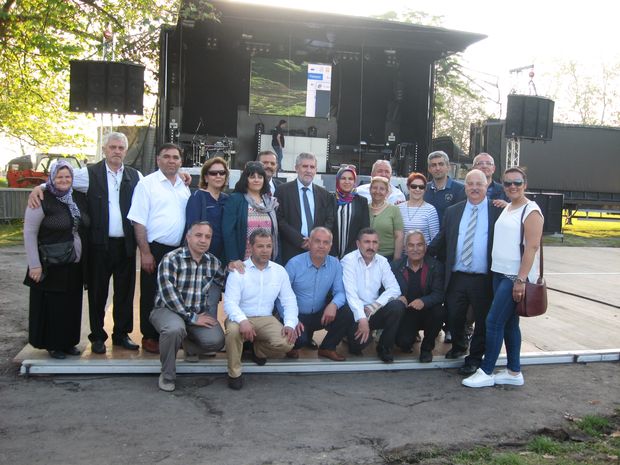 Une délégation de la ville turque de Yalvac, en visite au Marché portugais