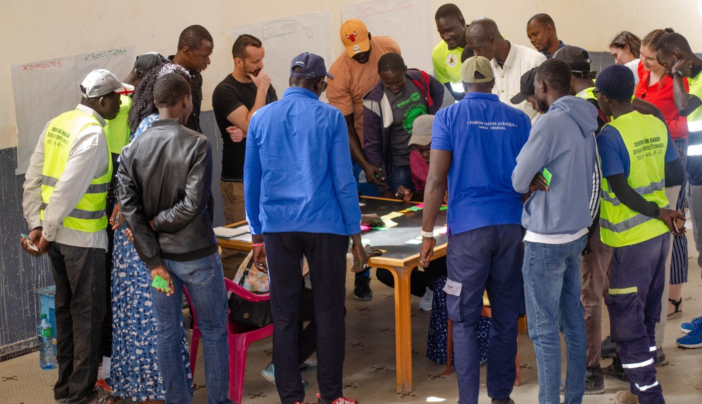 L'intelligence collective au service de l'assainissement et de la gestion des déchets à Ouakam