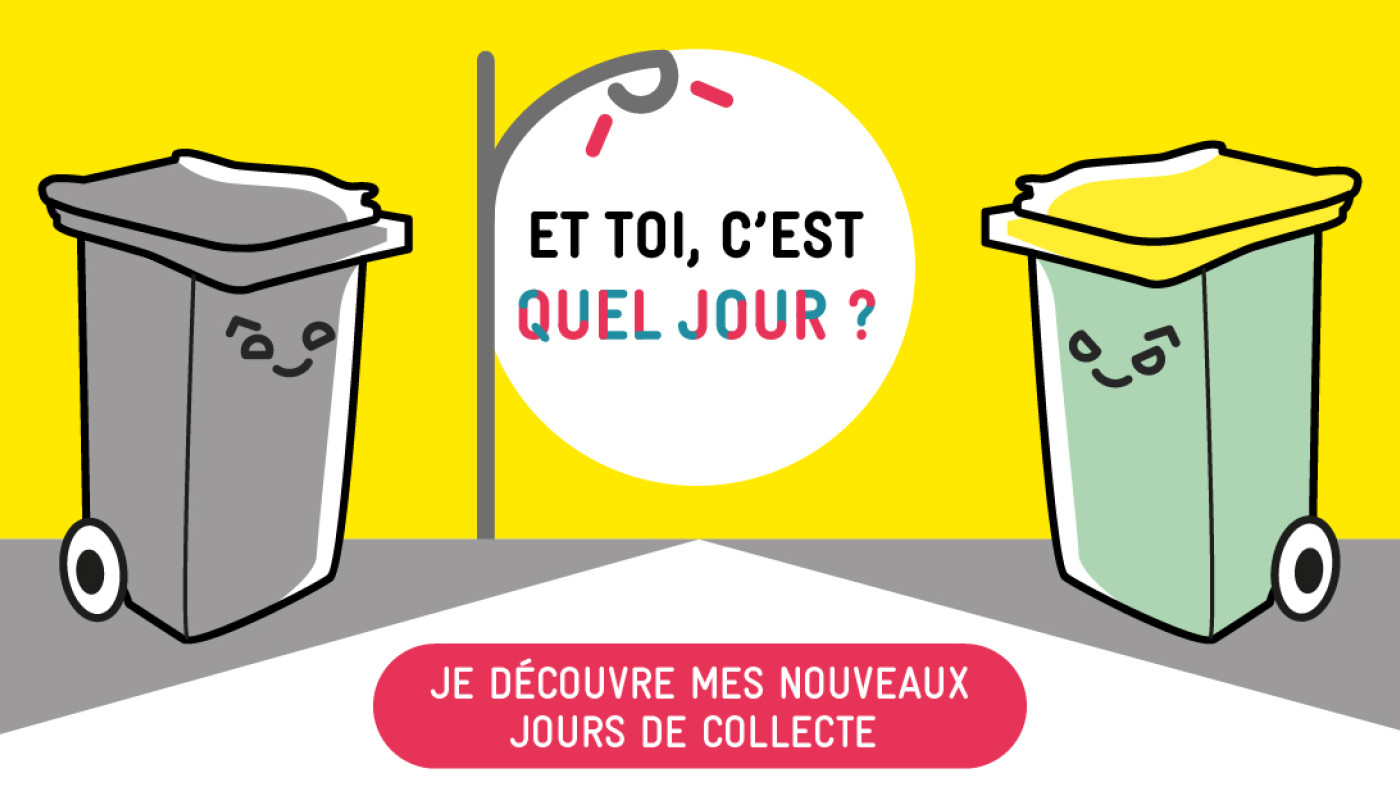 Le ramassage de vos poubelles évolue