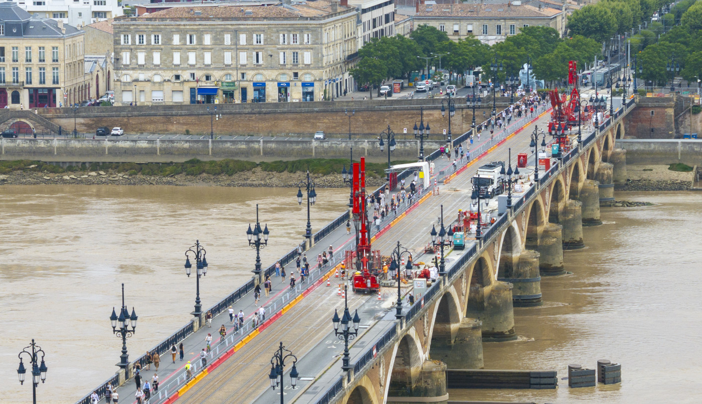 Pont de pierre : une nouvelle phase de travaux pour préserver un ouvrage historique