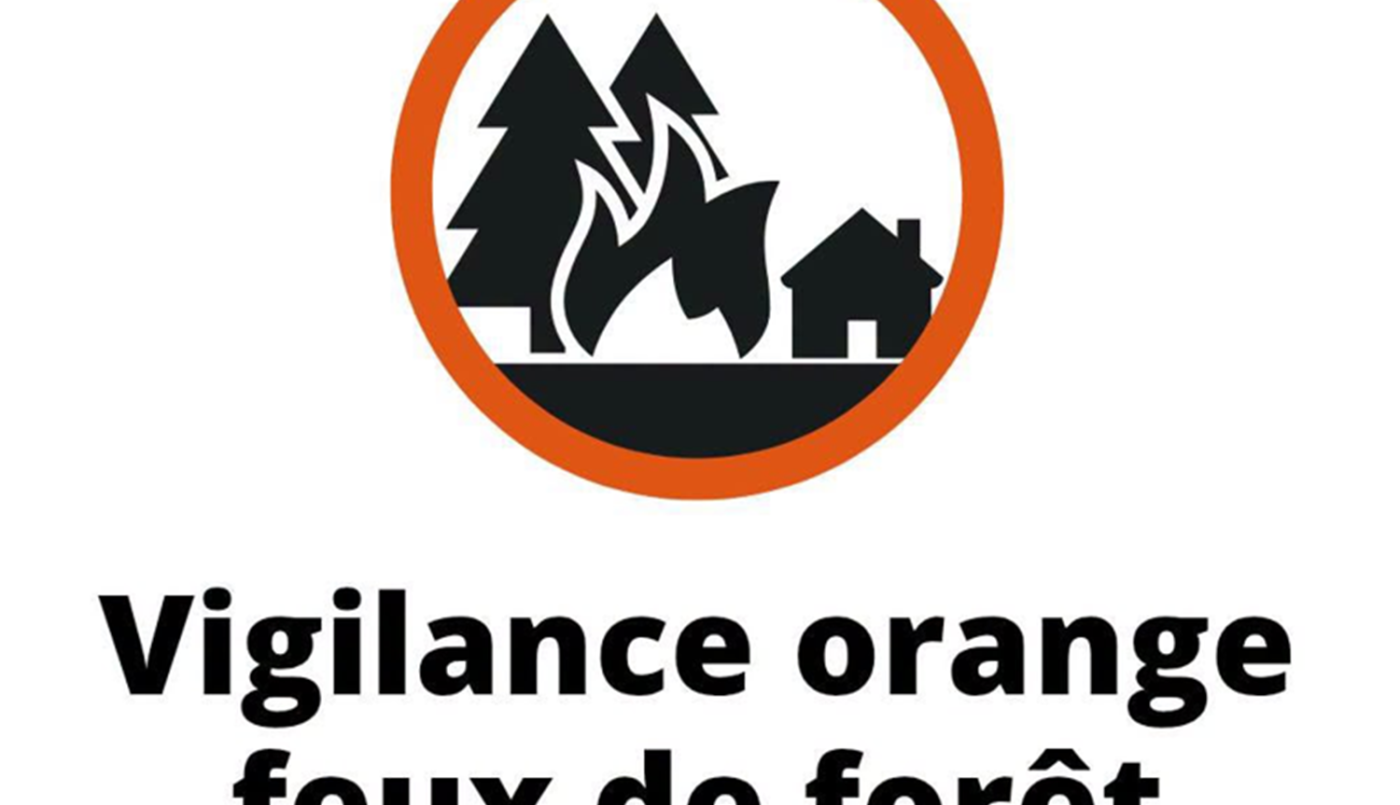 Vigilance orange feux de forêt 