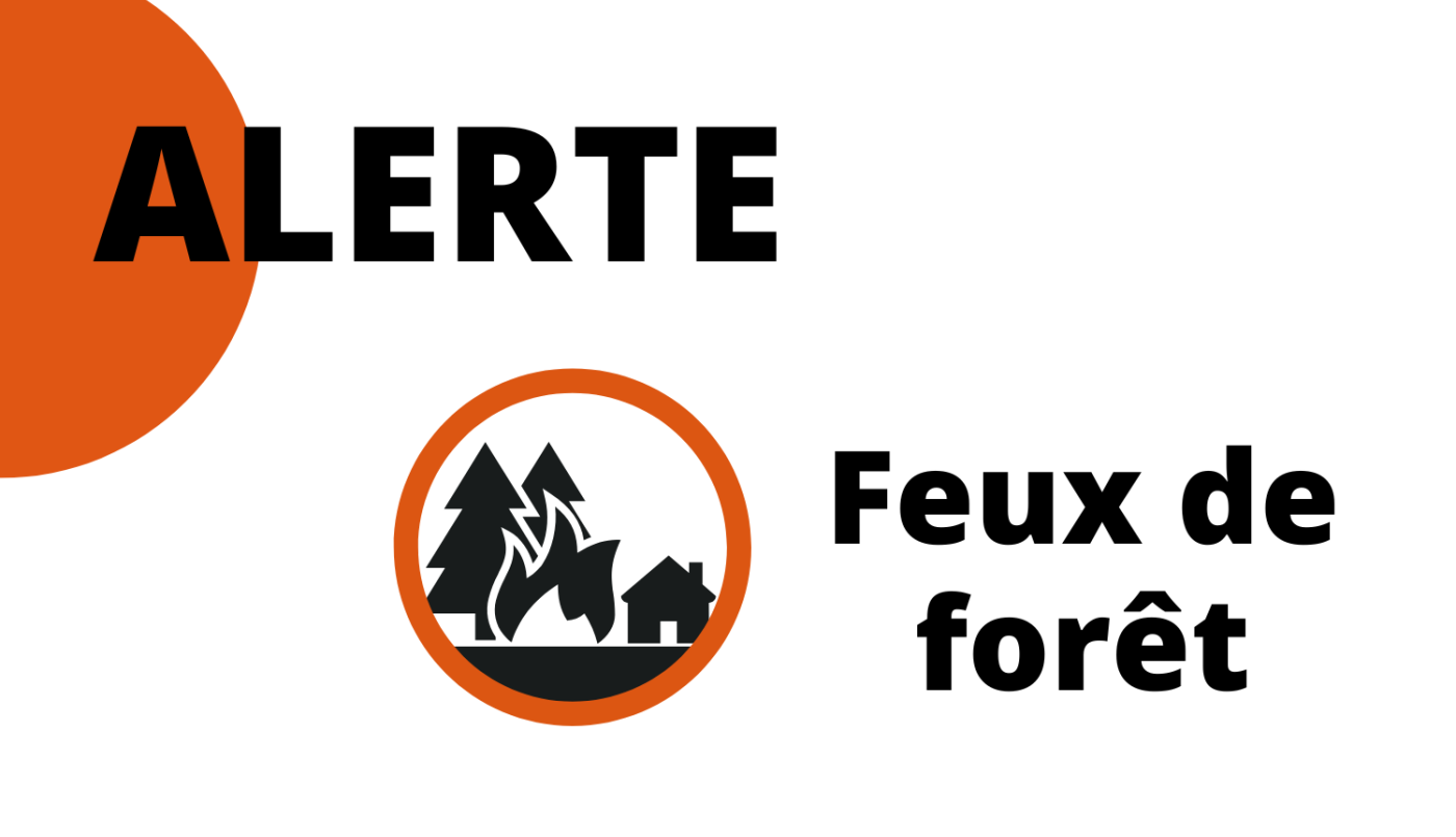 Risque orange feux de forêt 