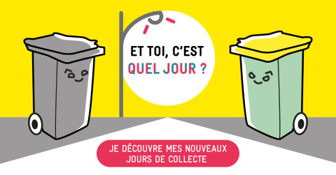 Le ramassage de vos poubelles évolue