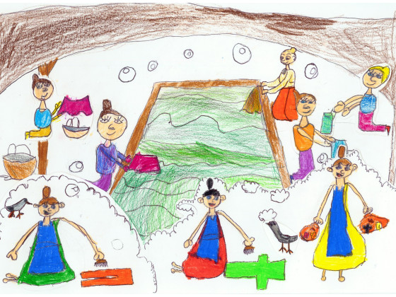 dessin réalisé durant les TAD Cassagne et Jaurès