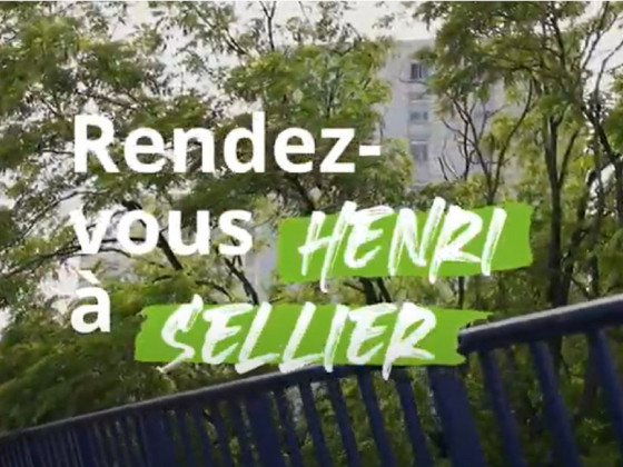 capture d'écran du titre de la vidéo sur le quartier Henri Sellier