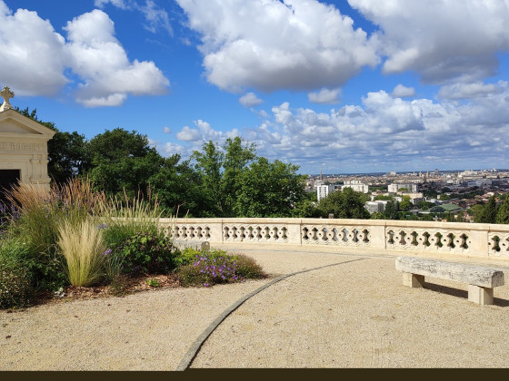 chapelle Rochet et balustrade cimetière Saint Romain 