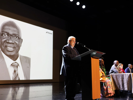Signature du pacte d'amitié et discours du Maire 